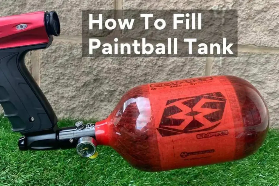 How to fill paintball tank
