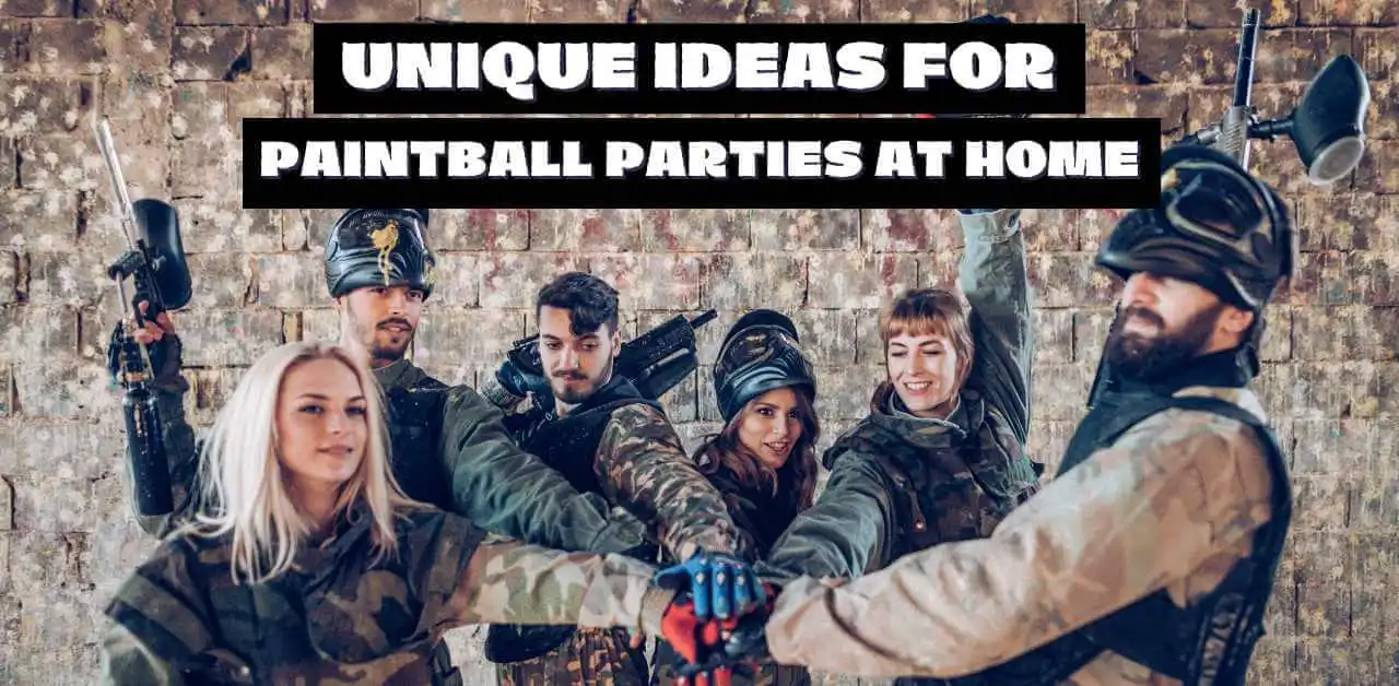 Paintball Parties at Home